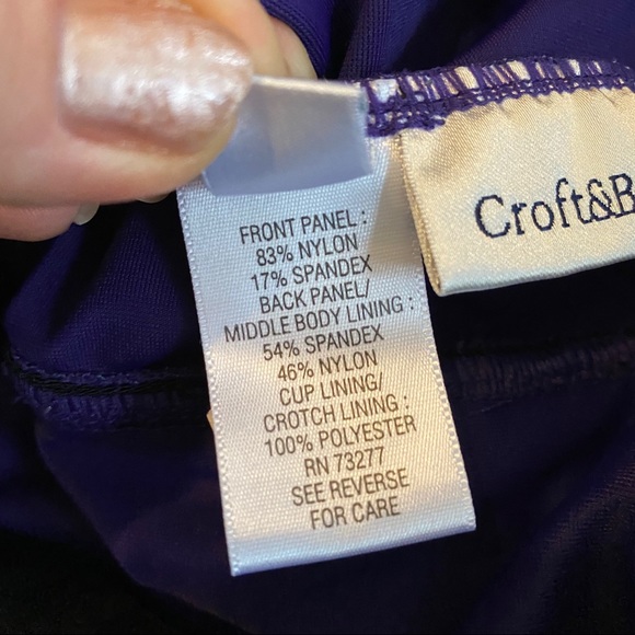 Croft & Barrow Sculptor Control One-Piece Swimsuit - Picture 9 of 9